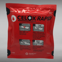 Celox gauze hemostatic