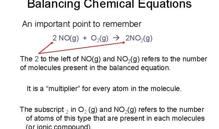 Chapter 8 review chemical equations and reactions